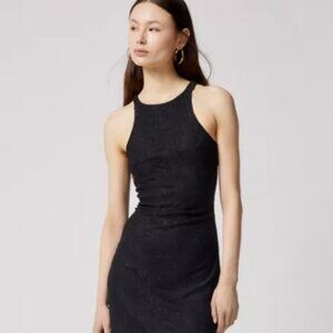 NWT Urban Outfitters black lace dress, size XXS